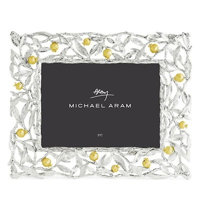 Pomegranate Silver & Gold Frame, 5" x 7"