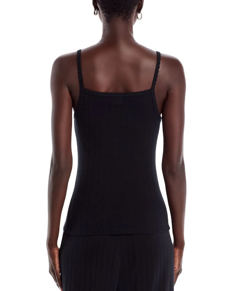 Pointelle Tank