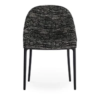 Eleganza Ela Dining Chair, Black Legs