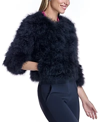 Feather Bolero Jacket