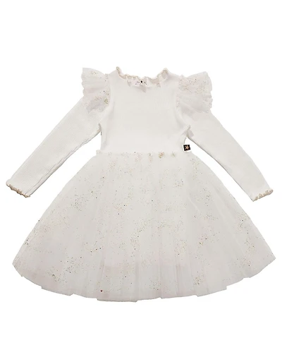 Petite Hailey Girls' Mila Jewel Tutu Dress - Baby, Little Kid