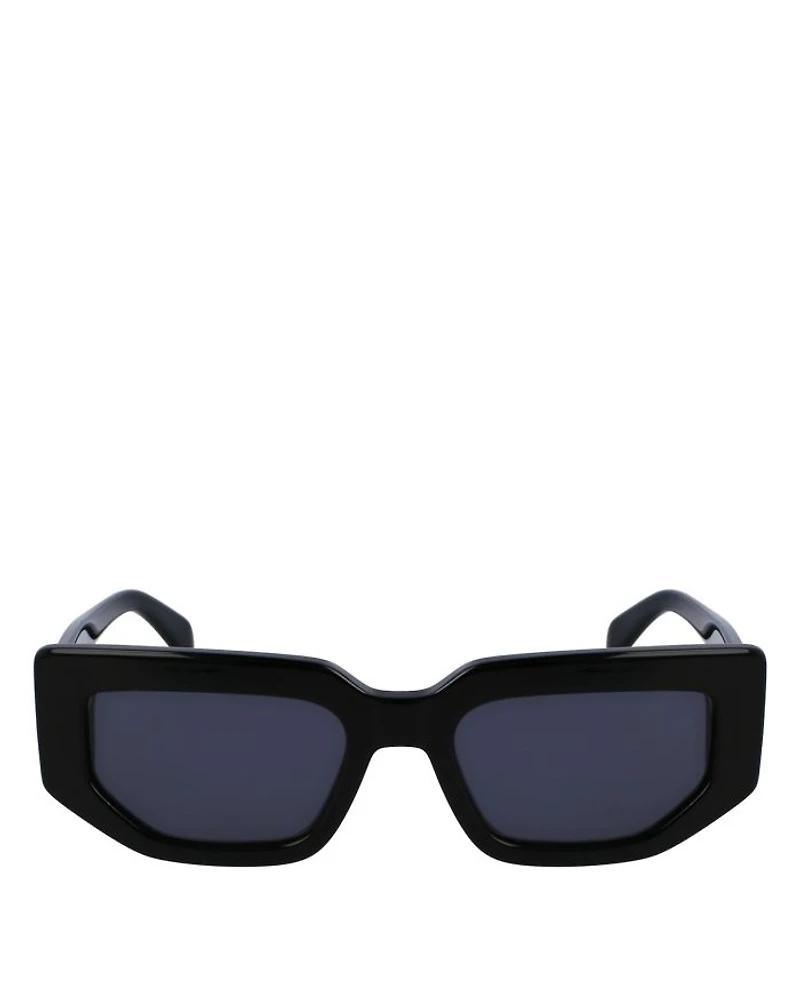 Kennet Geometric Sunglasses, 54mm