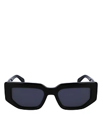 Kennet Geometric Sunglasses, 54mm
