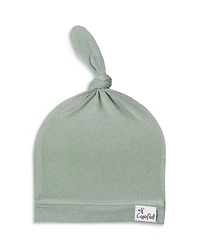 Copper Pearl Briar Top Knot Hat, 0-4 Months