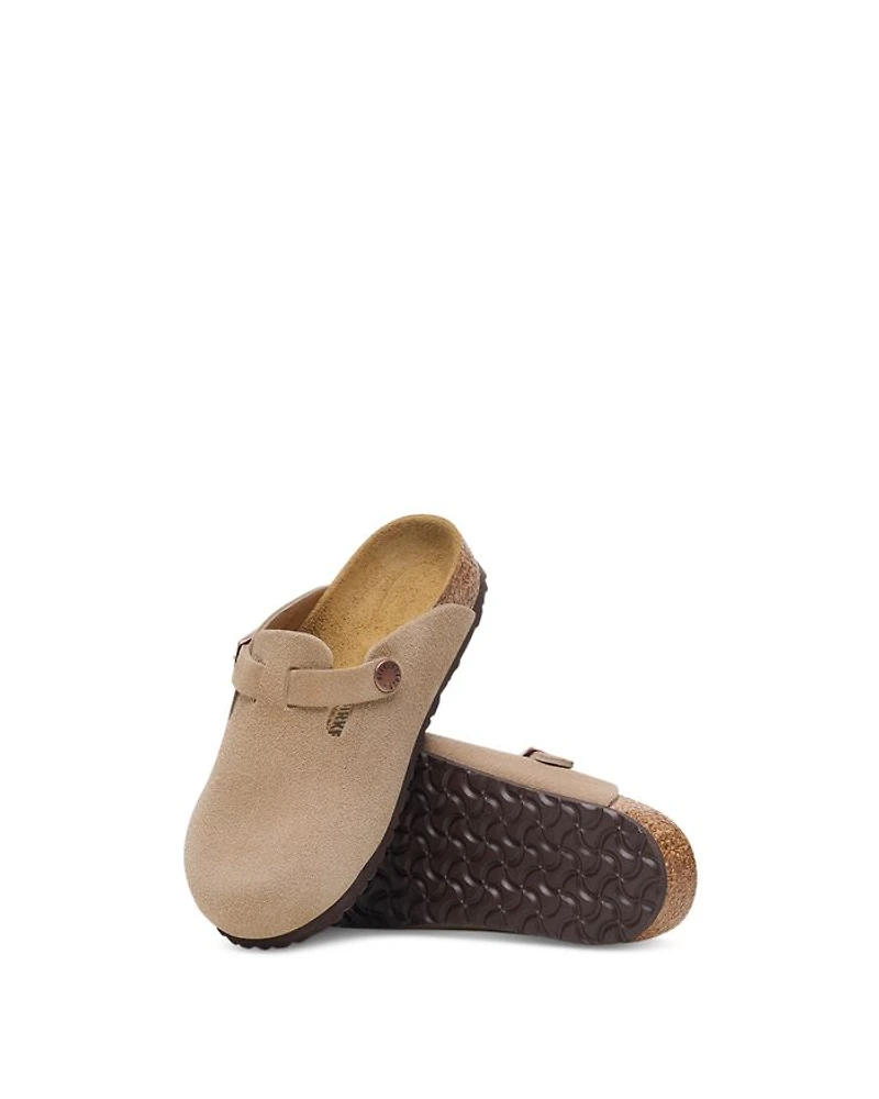 Unisex Boston Kid Suede Leather Clogs - Toddler, Little