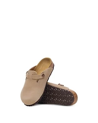 Unisex Boston Kid Suede Leather Clogs - Toddler, Little