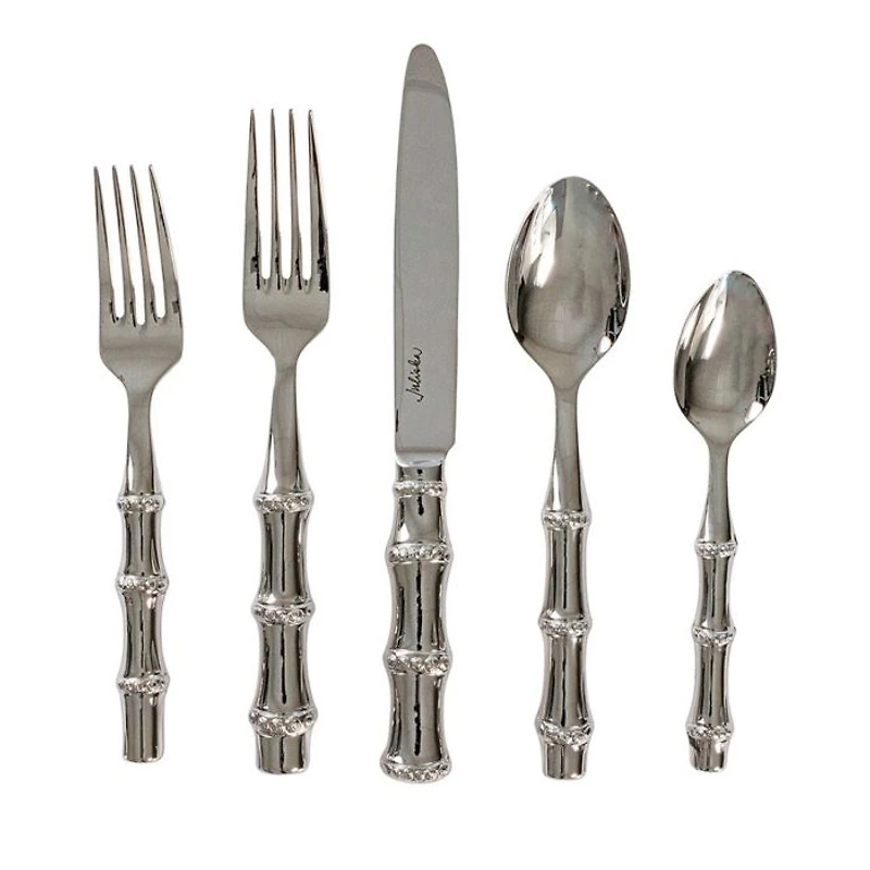 Bamboo 20 Piece Flatware Set