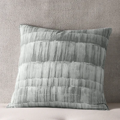 Hudson Park Collection Brushed Texture Stripe Euro Sham - Exclusive