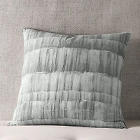 Hudson Park Collection Brushed Texture Stripe Euro Sham - Exclusive