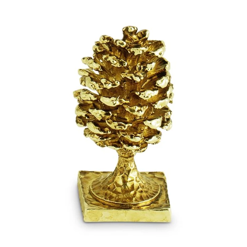 Pinecone Place Holders, Set of 4