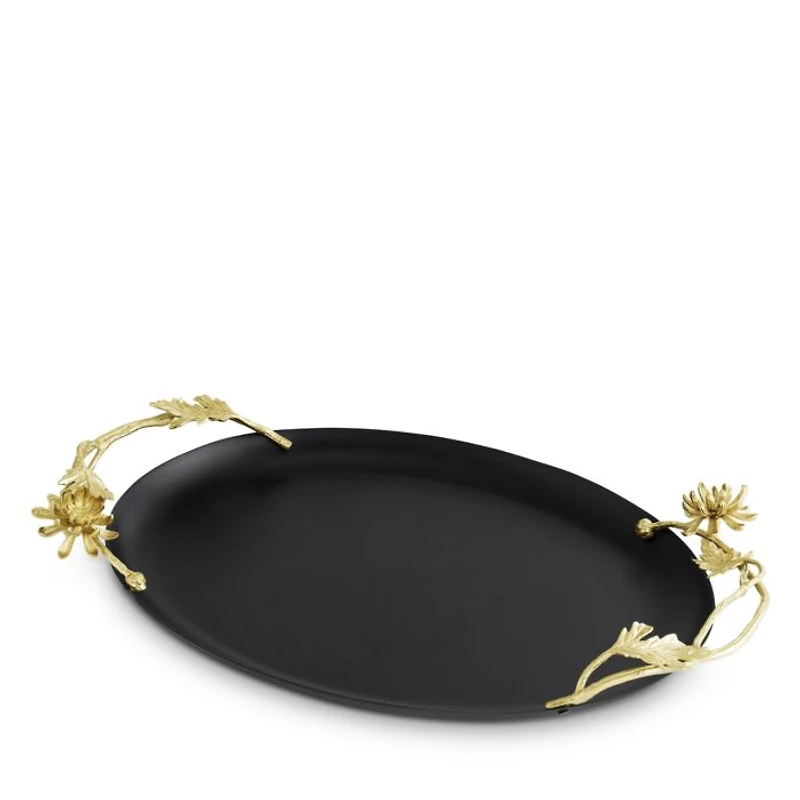 Dahlia Oval Tray