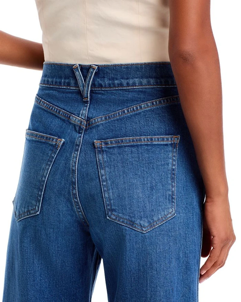 Taylor High Rise Wide Leg Jeans Serendipity