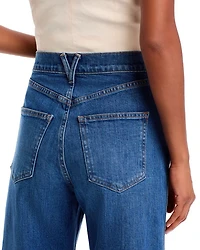 Taylor High Rise Wide Leg Jeans Serendipity