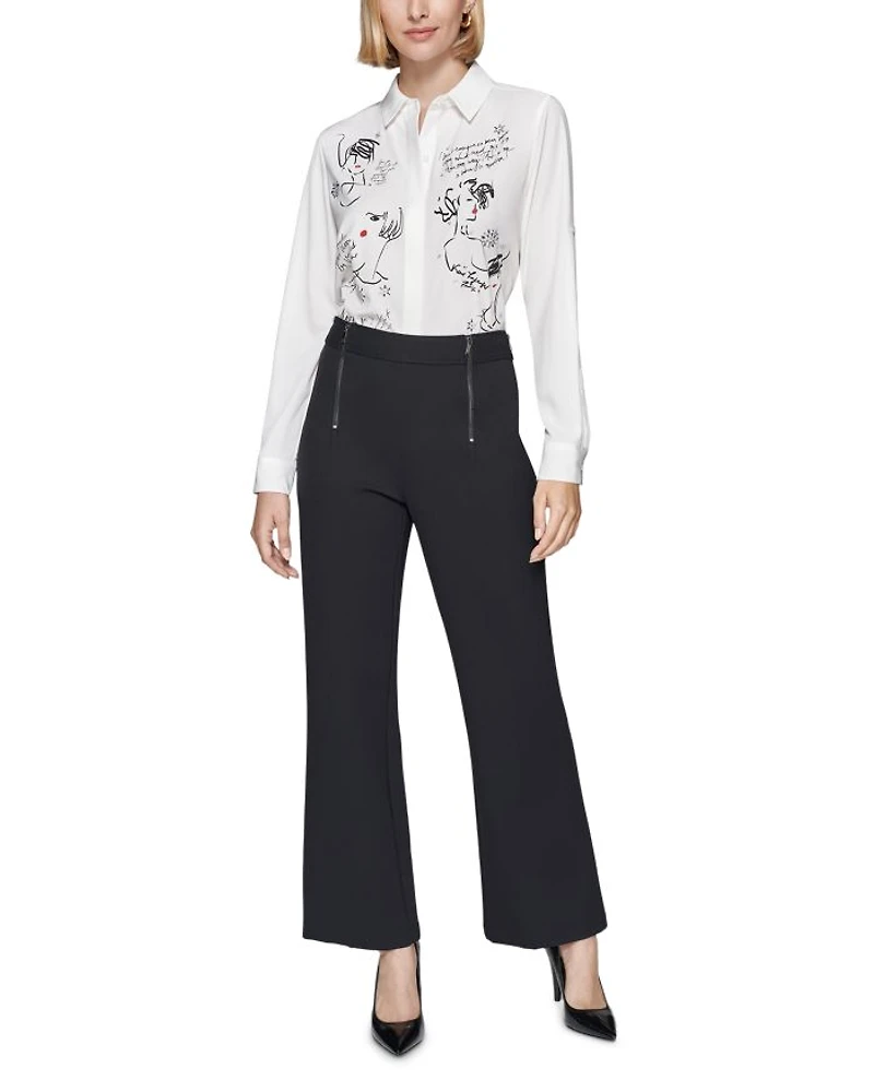 Double Zipper Pants