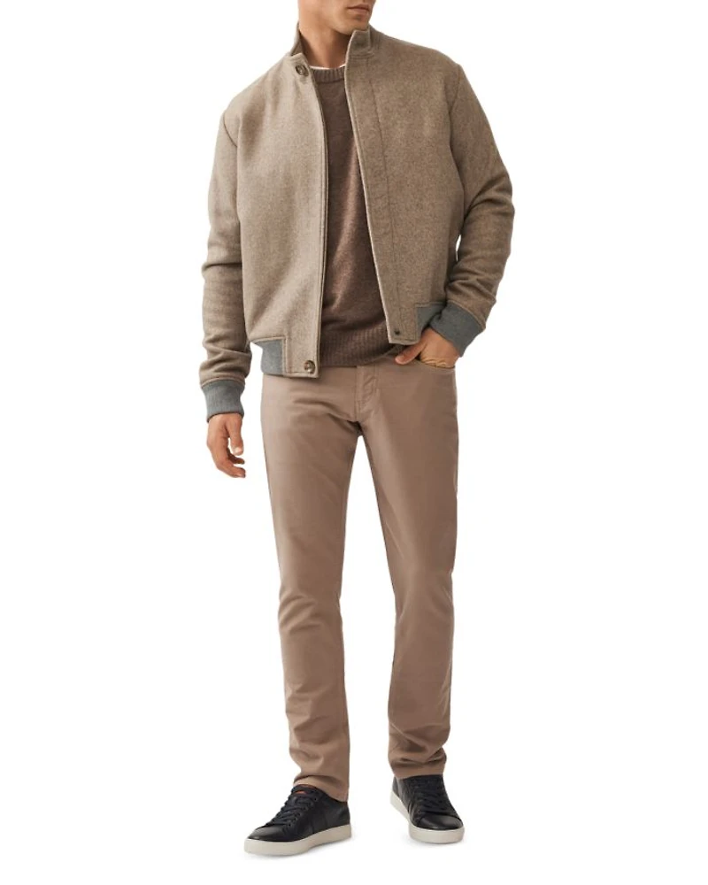 Lake Taylor Wool & Nylon Bomber Jacket