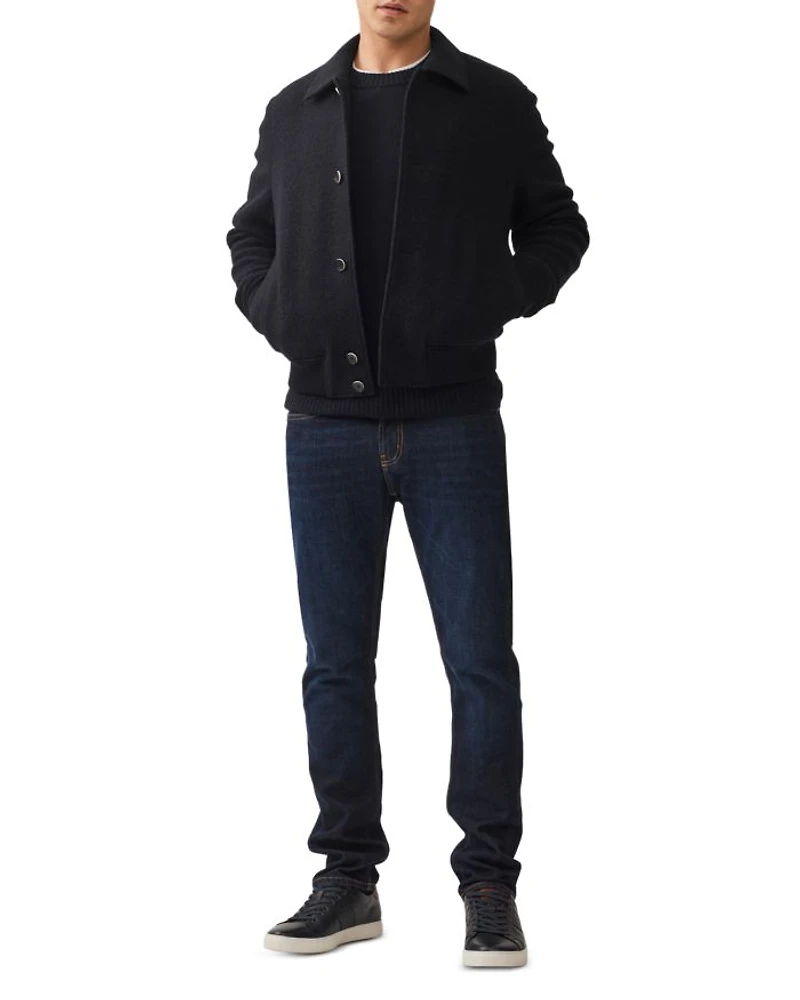 Washington Avenue Wool Bomber Jacket