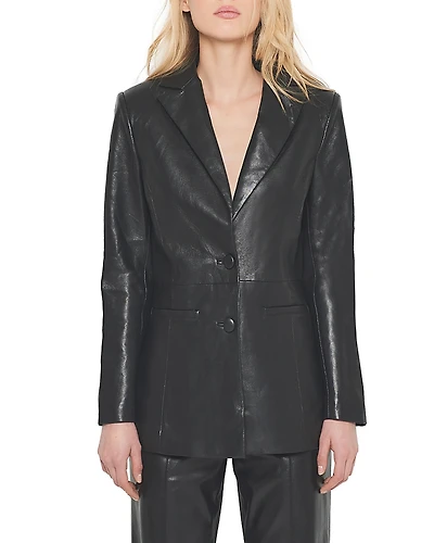 As by Df Jordan Boyfriend Recycled Leather Blazer