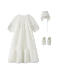 Bonpoint Girls' Parfum 3-Piece Silk Dress Set - Baby