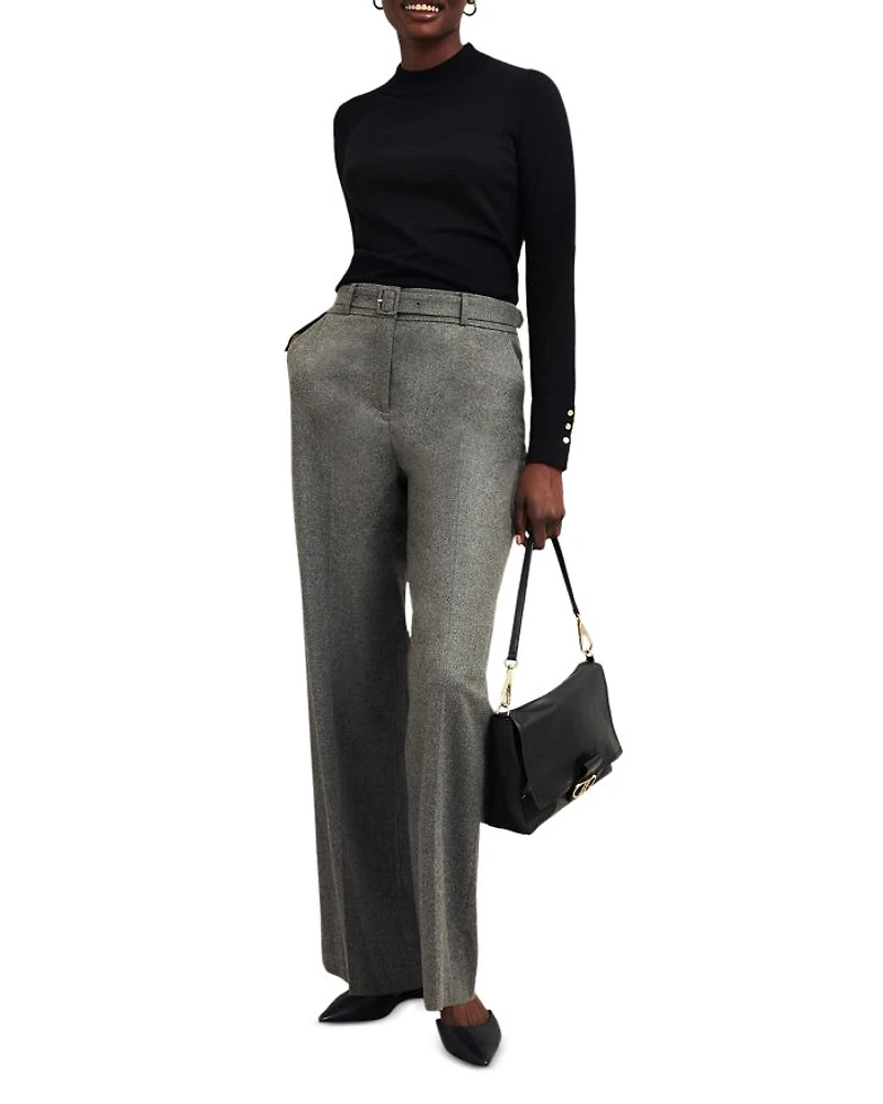Bella Merino Wool Turtleneck Sweater