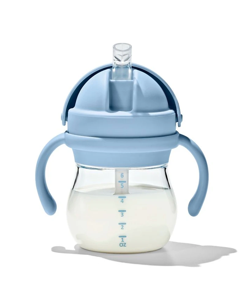 Tot Transitions Straw Cups with Handles 6 oz., 2 Pack