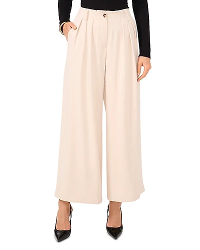 Vince Camuto Mid Rise Wide Leg Pants