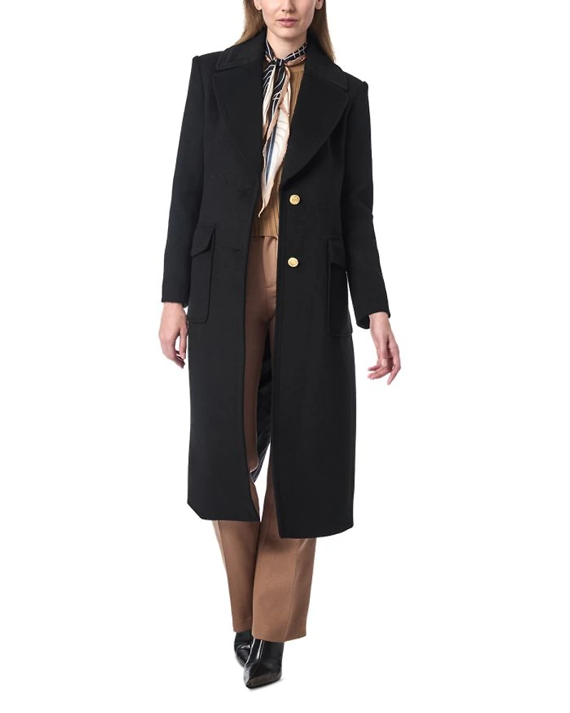 Classic tailored Wool Melton Coat