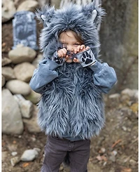 Big Bad Wolf Vest with Gloves Costume - Ages 3-6 Years