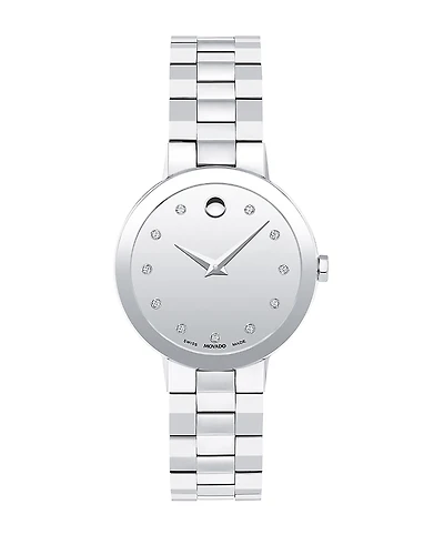 Movado Sapphire Watch, 28mm