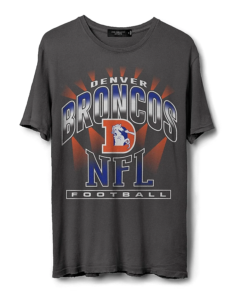 Junk Food Clothing Unisex Nfl Denver Broncos Chrome Flea Market Tee