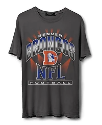 Junk Food Clothing Unisex Nfl Denver Broncos Chrome Flea Market Tee