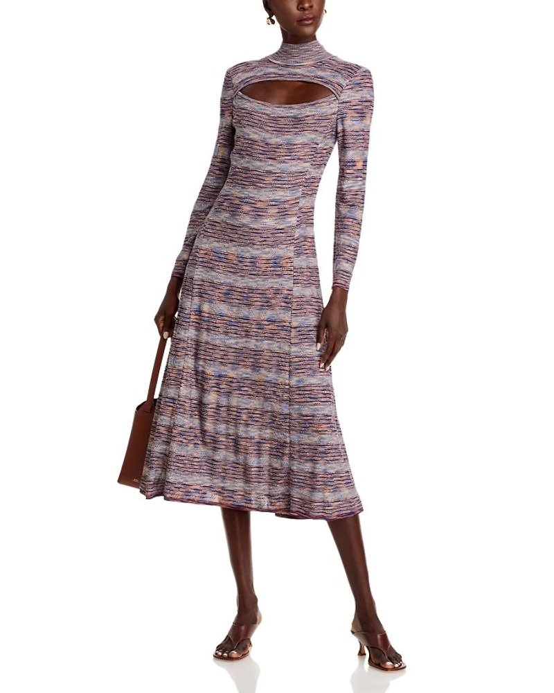 Cutout Midi Dress