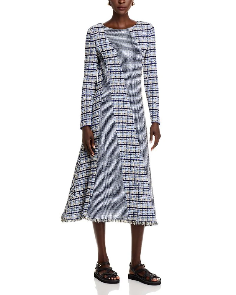 Tweed Knit Dress