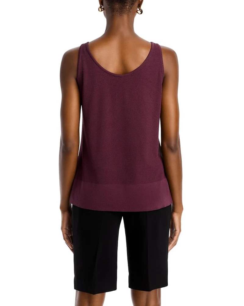 V Neck Soft Knit Tank