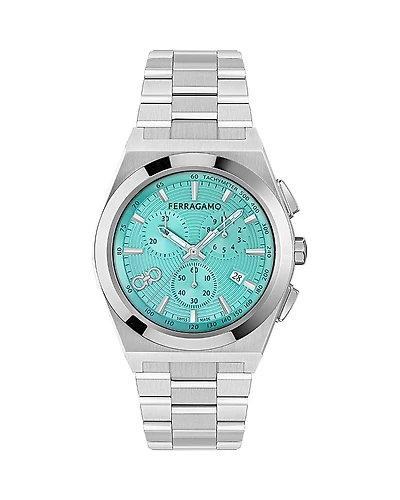 Ferragamo Vega Upper East Chronograph, 42mm