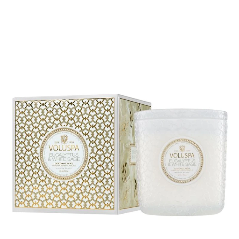 Eucalyptus & White Sage Boxed Luxe Candle 30 oz.