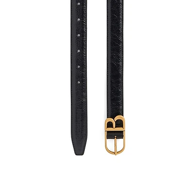 Balenciaga Women's Classic B Belt
