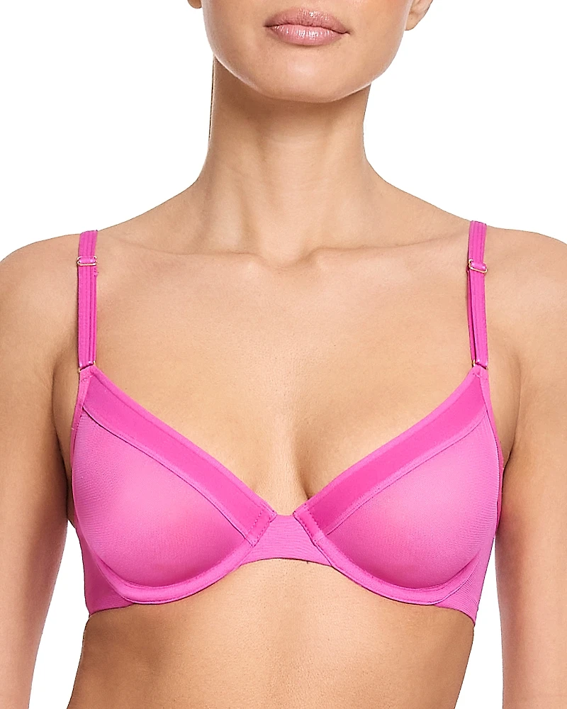 Hanky Panky Unlined Mesh Underwire Bra