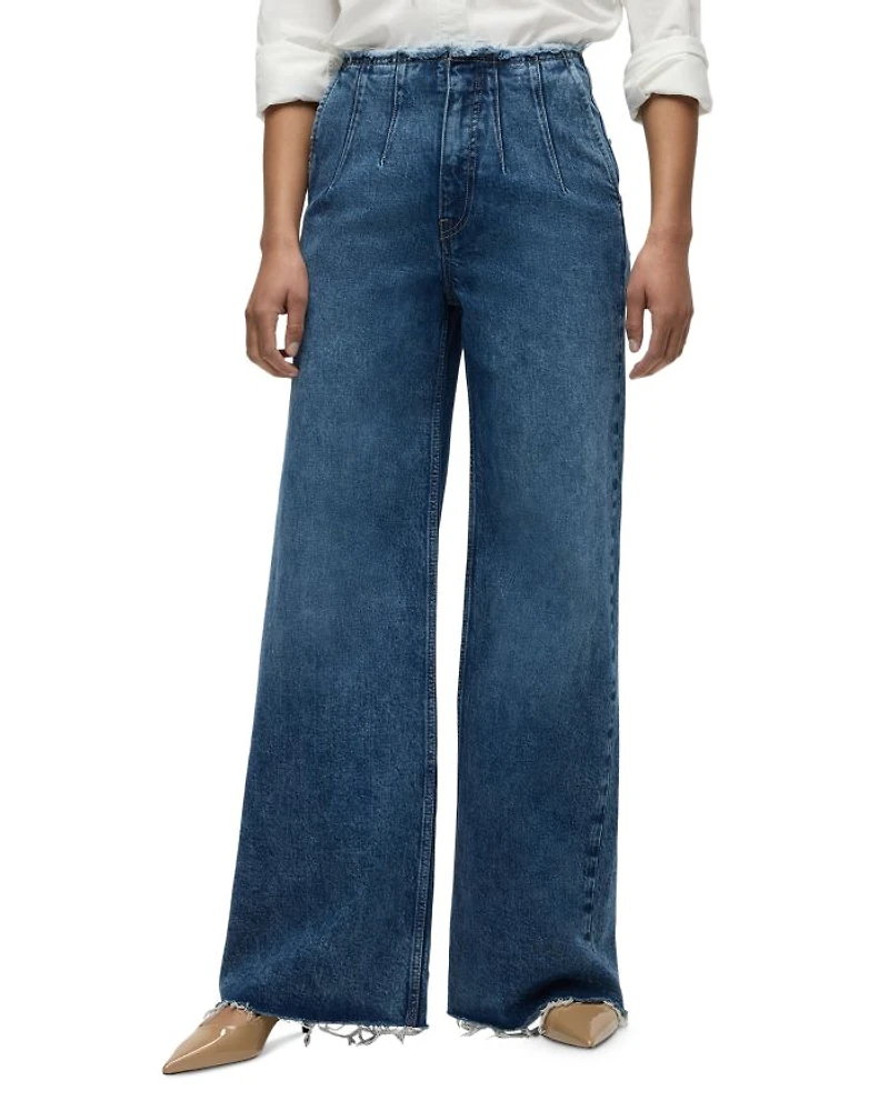 High Rise Wide Leg Jeans Mallorca