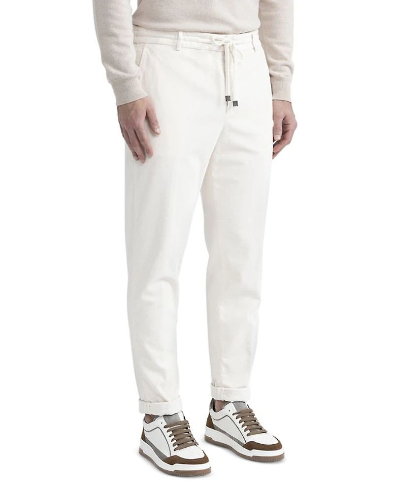 Cotton Corduroy Regular Fit Jogger Pants