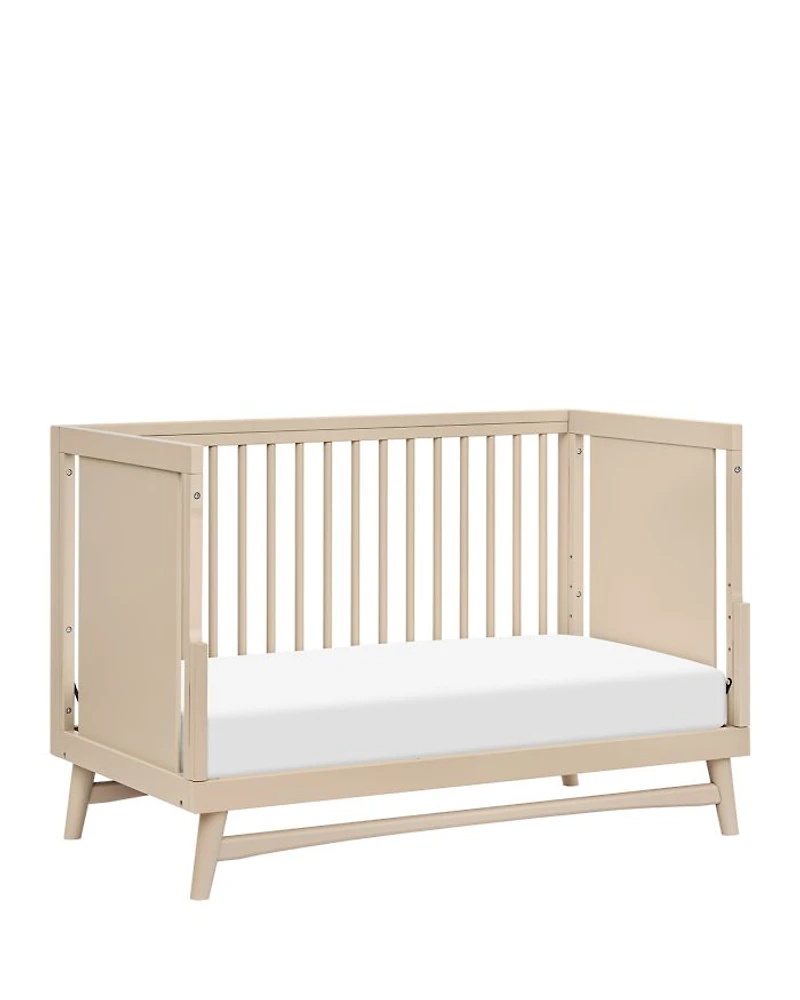 Peggy 3 in 1 Convertible Crib With Toddler Bed Conversion Kit