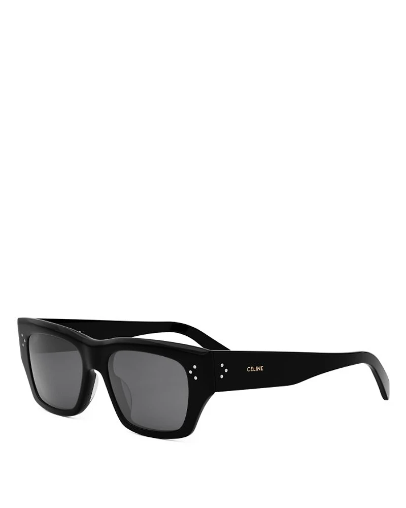3 Dots HD Geometric Sunglasses, 53mm