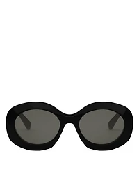 Triomphe Round Sunglasses, 54mm