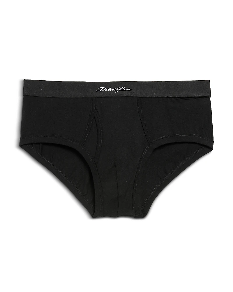 Dolce & Gabbana Slip Brando Italic Logo Briefs