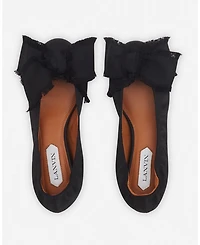 Women's Ballerina Flat with A Satin Bow