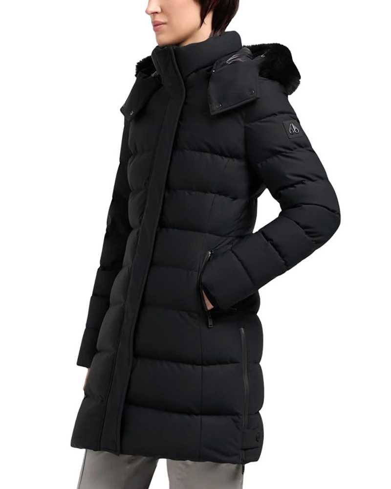 Watershed Shearling Trim Down Parka