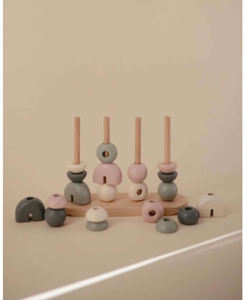 Wooden Multi Shape Stacker - Age 3 Years+