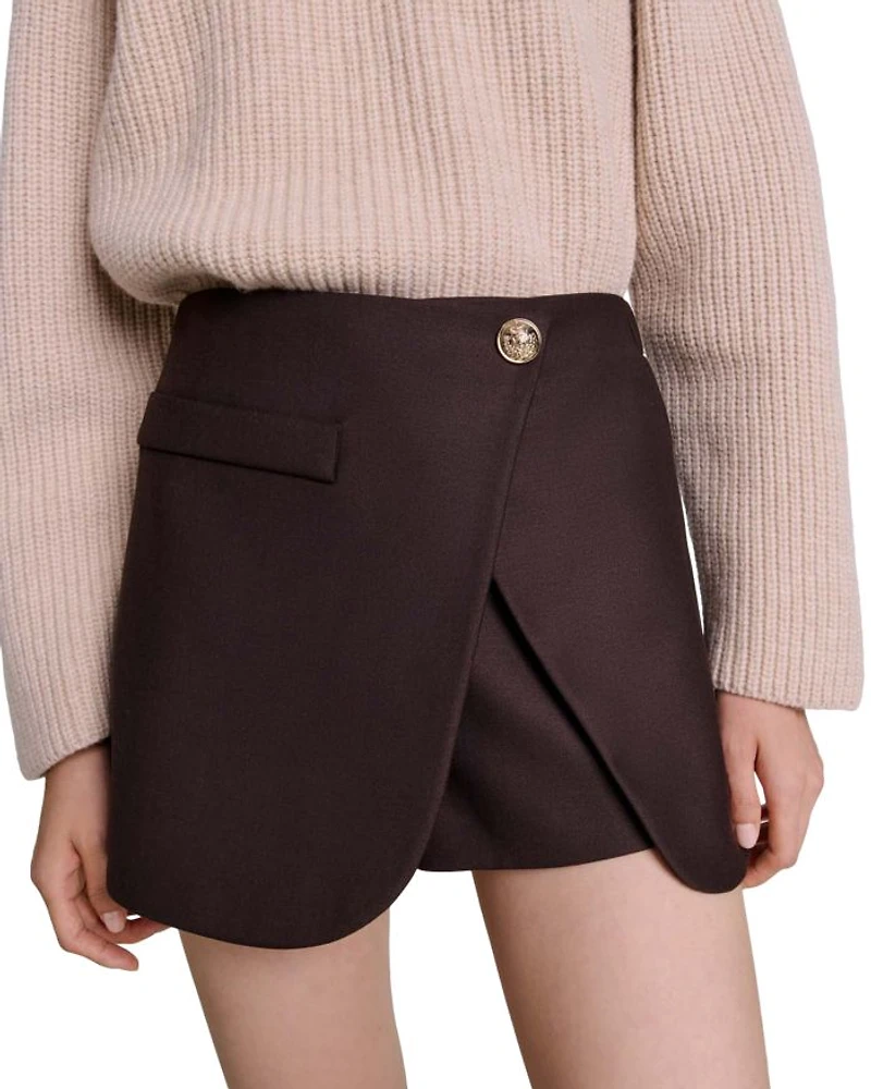 Paneled Skort