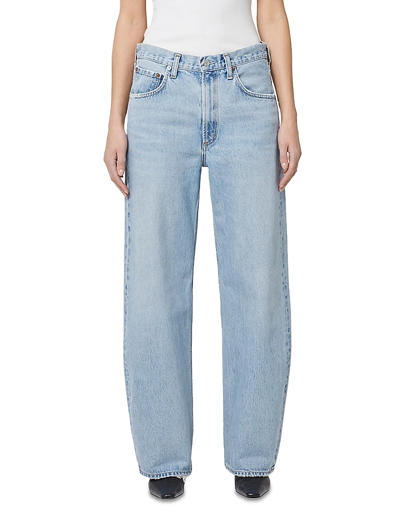 Agolde Low Curve Mid Rise Jeans