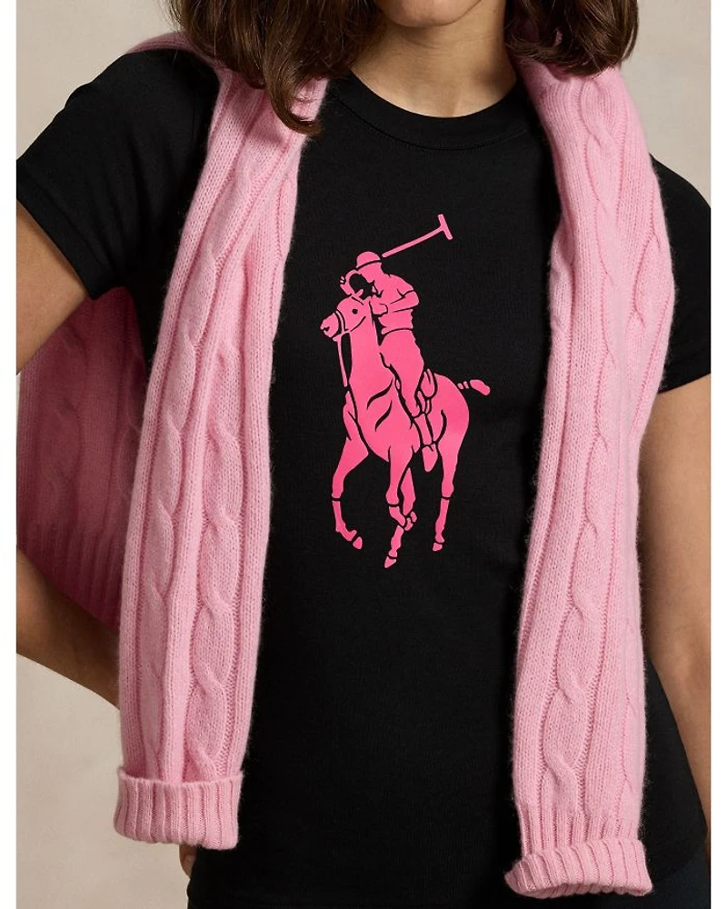 Pink Pony Crewneck Tee