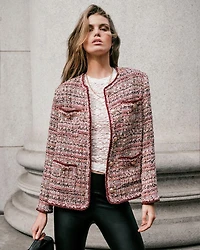 Puckered Lace Long Sleeve Top - Exclusive